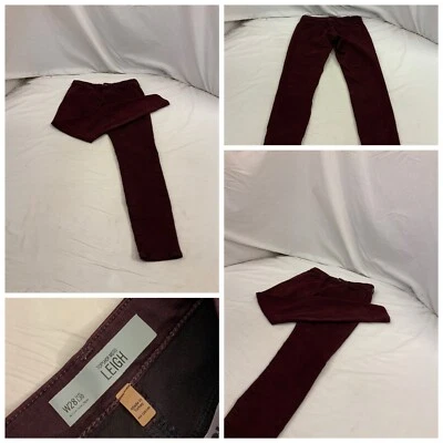 Calça skinny Topshot Moto 28 vermelha leigh algodão poli stretch peru YGI Y1-985 - Imagem 1 de 4