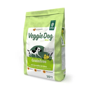 Green Petfood VeggieDog Grainfree mit Kartoffeln & Erbsen 10 kg+2Snack - Bild 1 von 3