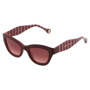New Carolina Herrera Sunglasses - HER 0086/S 0T5 - Burgundy Pink (51-23-145) - Picture 1 of 6