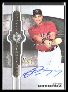 Hector Gimenez 2007 Upper Deck Ultimate Collection #120   AU, SN299  Auto