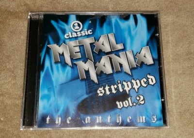 METAL MANIA cd STRIPPED VOL 2 great white/scorpions/poison/dokken/bulletboys - Image 1 of 3