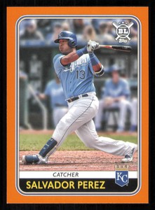 2020 Topps Big League #1 Salvador Perez - Orange - Near Mint