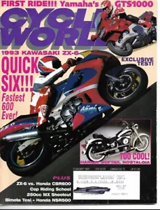 CYCLE WORLD 1993 FEB - - Picture 1 of 1