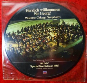 Picture Disc Herzlich willkommen Sir Georg Solti & Chicago Symphony (Teldec)1985 - Bild 1 von 2