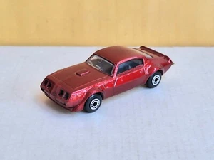 Bulgarian Matchbox Pontiac Firebird Metallic Red Universal Associated Co. RARE - Picture 1 of 10