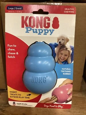 Kong Puppy Large Blue 30-65 Lbs - Image 1 of 2