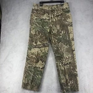 Pantalones de caza de colección Cabela's Realtree forrados en camuflaje hechos en EE. UU. para hombre talla 36x31 - Imagen 1 de 7