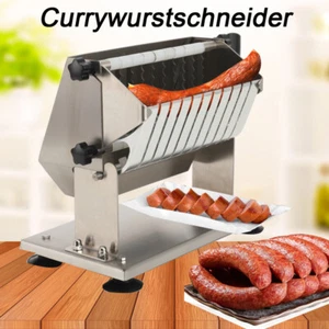 Hand Currywurstschneider manuell Bratwurstschneider Wurstschneider - Bild 1 von 12