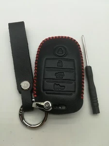 Leather Remote Key Cover Glove for KIA SPORTAGE FORTE SEDONA NIRO 95440-A7600 - Foto 1 di 5