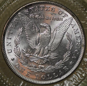 1888 Morgan Silver Dollar Gorgeous Old Album Coin BU++ Gorgeous - Picture 1 of 8