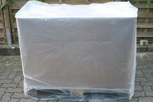 40x PE-SCHRUMPFHAUBEN 85x125x150, Palettensicherung, Palettenabdeckung, Abdeckun - Bild 1 von 1