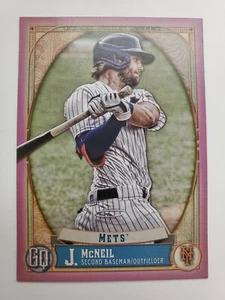 2021 TOPPS GYPSY QUEEN JEFF MCNEIL MUAVE 37/75 #162 METS - Picture 1 of 2