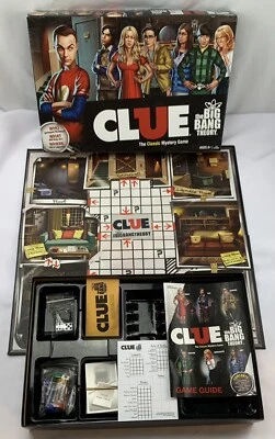 Big Bang Theory Clue Game by USAopoly Complete in Great Cond FREE SHIPPING - Image 1 of 4