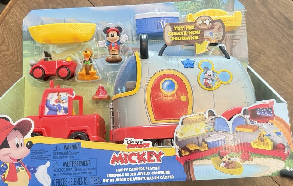Juego de luces y sonidos de Mickey Mouse Happy Camper de Disney Jr Foto 1 de 4