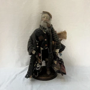 Muñeca de arte popular Tío Morechai el vendedor ambulante 76/200 de Cadena Studios Judaica - Imagen 1 de 24