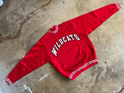 CAMISETA DE BALONCESTO VINTAGE CAMPEONA UNIVERSIDAD DE ARIZONA WILDCATS AÑOS 50 - 60 TALLA L Foto 1 de 4