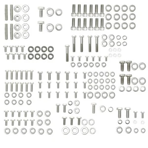 Kit de pernos hexagonales de motor de bloque pequeño de acero inoxidable para Chevy 265 283 302 305 307 32 - Imagen 1 de 5