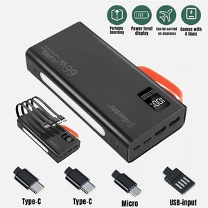 50000mAh Powerbank 66W USB C Cargador Rápido Batería Externa Cargador Móvil - Imagen 1 de 19