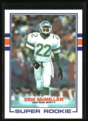 1989 Topps #223 Erik McMillan - Image 1 of 2