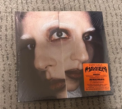 Lady Gaga - MAYHEM - Store Exclusive -  Black Vinyl - Signed Insert - Image 1 of 2