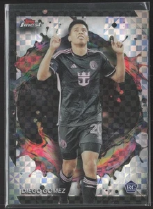 Diego Gómez 2024 Finest MLS Checkerboard Refractor #214 RC - Picture 1 of 2