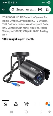 2 Zosi HD Security Camera - Image 1 of 4