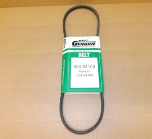 New OEM MTD 954-04100 754-04100 Walk Behind Mower Drive Belt NOS - Picture 1 of 3