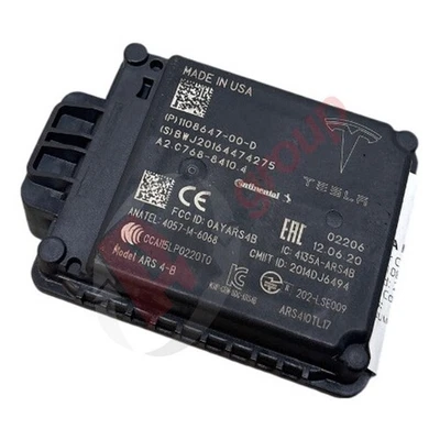 TESLA MODEL 3 RADAR SENSOR CONTROL MODULE 2019-23 1108647-00-D - Image 1 of 4