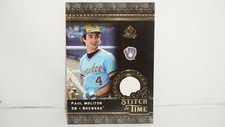 2007 SP Legendary Cuts Paul Molitor Stitch In Time Game Used Glove #ST-PM