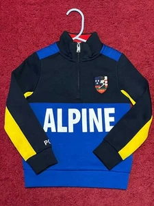 Polo Ralph Lauren Alpine Ski half zip Sweatshirt boys Size 4T - Picture 1 of 6