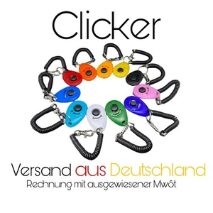 Clicker Klicker Hund Haustier Training Pferde Katzen Ausbildung Clickertraining - Bild 1 von 15