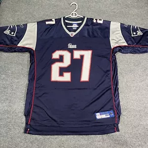 Vintage New England Patriots Reebok On-Field #27 Ellis Hobbs Heimtrikot Herren 2XL - Bild 1 von 10