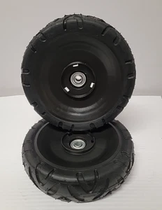 Juego (2) ruedas cortacésped Husqvarna de 9" de diámetro 1/2" ID 183440 OEM -D - Imagen 1 de 3