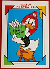 Disney COLLECTOR CARDS - Card #119 - DONALD THE FIRE CHIEF- IMPEL 1991