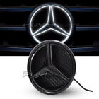 Black Car Led Emblem Grill Grid Badge Light For Mercedes Benz E CLA C ML GLK CLS