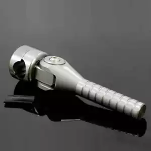 BMW Aufbockgriff R 1200 1250 GS RS LC Neu klappbar Silber CNC R1250 NP 79,90€ - Bild 1 von 4