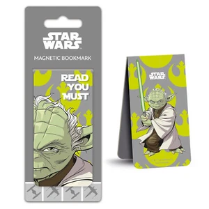 Star Wars: Yoda - Read You Must  Magnetic Bookmark MS65164 - Foto 1 di 1