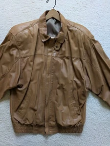 Vintage Italian leather jacket mens - Picture 1 of 10