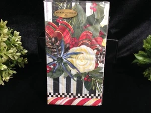 Mackenzie Childs Scottish Bouquet Paper Guest Napkins Sealed Pack - Picture 1 of 4