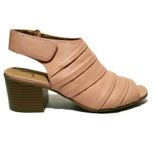 White Mountain Womens Ladue Peep Toe Special Occasion Slingback, Sand, Size 7.5 - Picture 1 of 12