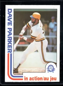 1982 O-Pee-Chee #41 Dave Parker In Action Near Mint, Free Shipping - Picture 1 of 2