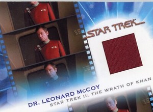 2007 RITTENHOUSE THE COMPLETE STAR TREK MOVIES DR LEONARD McCOY MC11