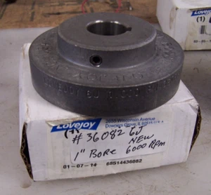 💥NUOVA FLANGIA ACCOPPIAMENTO MANICOTTO LOVEJOY 6J FORO 1" 36082 - Foto 1 di 5