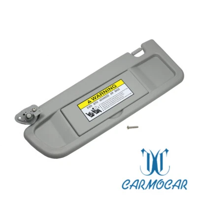 Fit For 2006-2008 Honda Civic Driver Left CLEAR GRAY LIGHT GRAY Sun Visor Foto 1 de 4