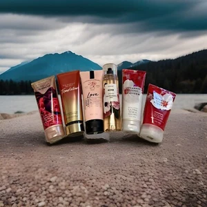 Body creams, Fragrance Mist & Body Scrub - Variety Pack - Picture 1 of 7