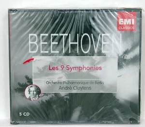ANDRE CLUYTENS — BEETHOVEN The 9 symphonies EMI 5xCDs STILL SEALED - Picture 1 of 2