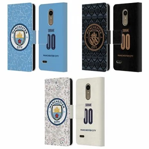 CUSTOM MANCHESTER CITY FC 2020/21 BADGE KIT LEATHER BOOK CASE FOR LG PHONES 1 - Picture 1 of 6