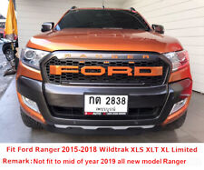 Fit Ranger Only Year 2015-2018 Big Mesh LED Strong Front Grill Orange New List!!