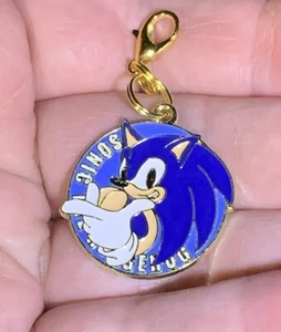 Golden Sonic The Hedgehog From Sega Dije Cremallera Tirón y Llavero ¡Clip Complemento!¡! - Imagen 1 de 11