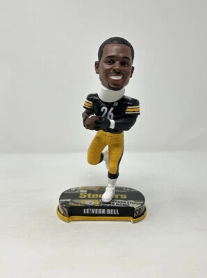 Bobblehead Le’Veon Bell Pittsburgh Steelers NFL Legends Of The Field #0052/2.017 Foto 1 de 4